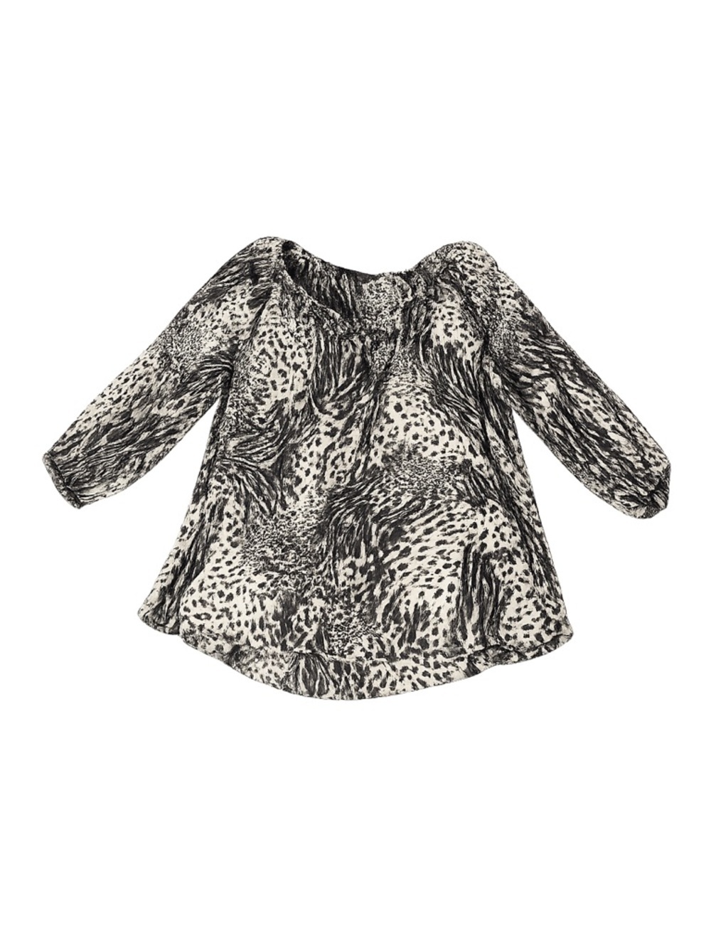 Fred David Women's Off-Shoulder Animal Print Blouse Size M Multicolor
180